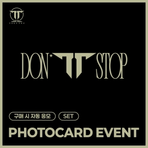 [PHOTOCARD EVENT] [세트/앨범3종] 틴탑 (TEEN TOP) - 11th EP [DON&rsquo;T STOP]