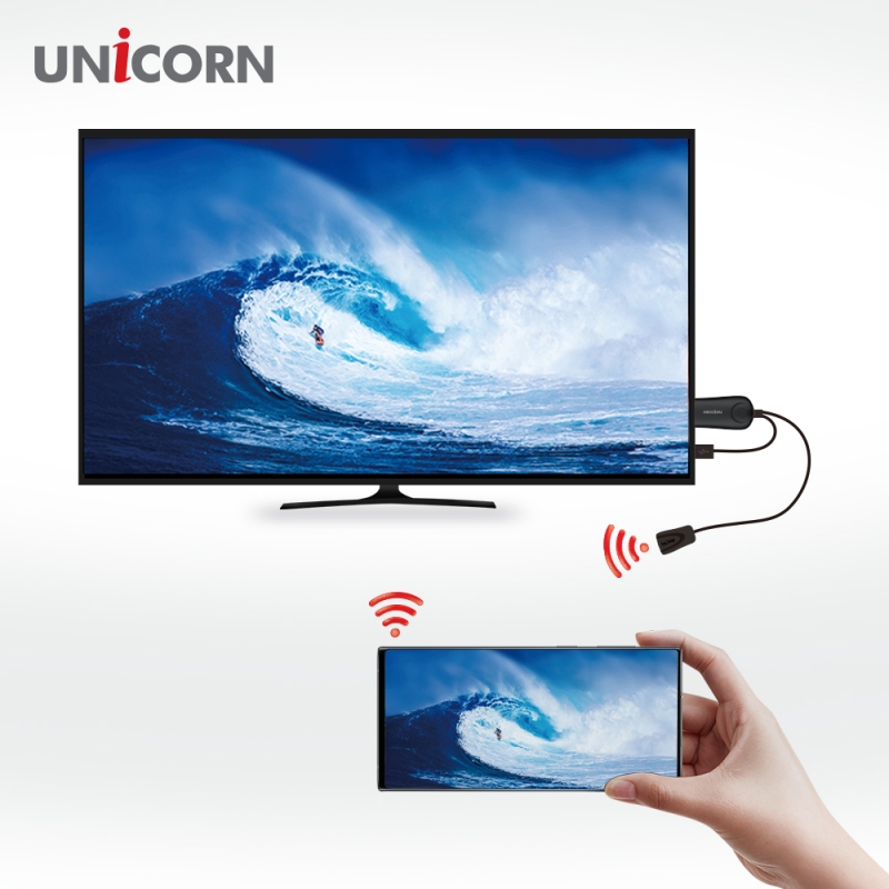 [유니콘]미라캐스트 무선미러링 MHL동글 스마트폰미러링 WIFIDISPLAY M5