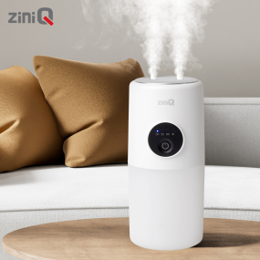 지니큐 무선 듀얼 미니가습기 무드등 가습량조절 가능한 저소음 ZQ-HX20