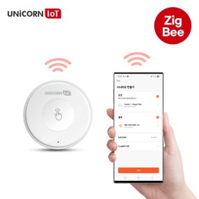 유니콘IOT 홈 스마트 IOT 멀티동작버튼 3모드 스케줄링연출 전용앱연동 ZIGBEE TS-M5