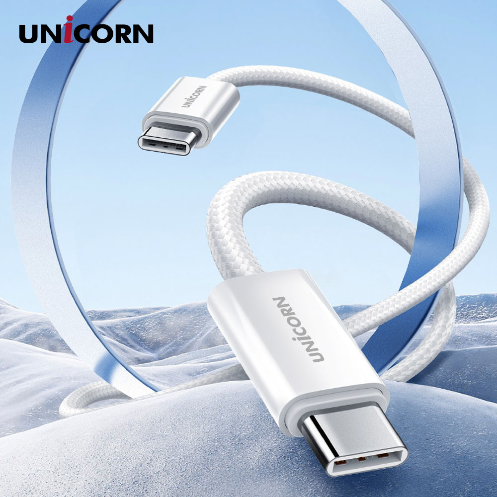 유니콘 3M 넉넉한 길이 USB C to C타입 65W초고속 충전 데이터 케이블 PLC-3M65W