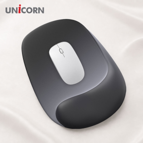 유니콘 손목이 편안한 손목보호 쿠션 마우스패드 손목받침대 MP-600S