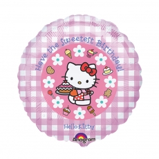 은박[A]18라운드 키티생일핑크