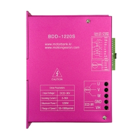외부 속도제어 장착 BLDC 모터 드라이버 BDD-1220S 1200W급 DC22~36V