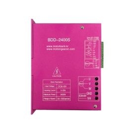 외부 속도제어 장착 BLDC 모터 드라이버 BDD-2400S 2400W급 DC36~60V 홀센서&middot;센서리스 겸용