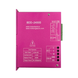 외부 속도제어 장착 BLDC 모터 드라이버 BDD-2400S 2400W급 DC36~60V 홀센서·센서리스 겸용
