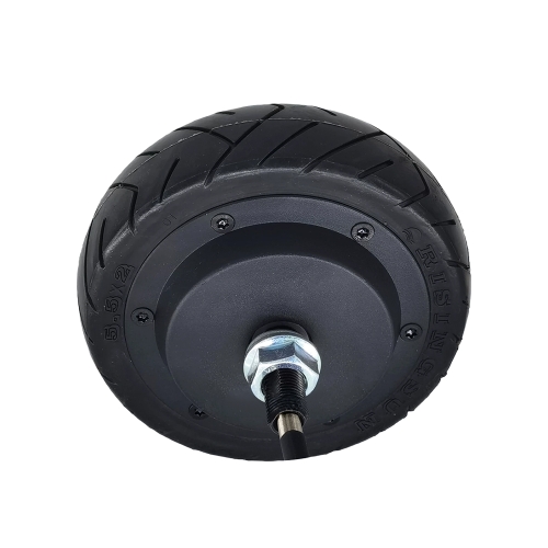 고출력 엔코더 내장형 BLDC 인휠 모터 BL13938ES DC24V  5.5인치 서보모터 150W
