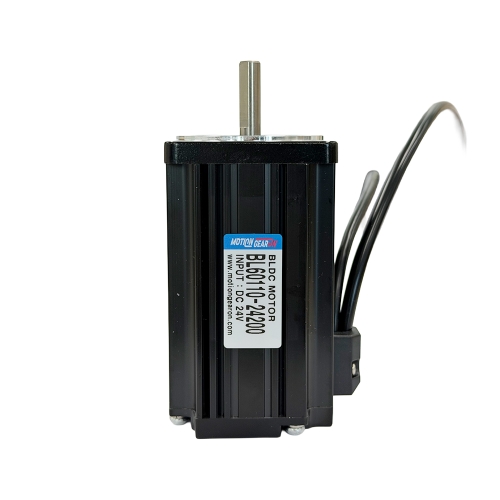 60각 BLDC 모터 BL60110-24200 DC24V 200W 3000rpm 0.64N.m (드라이버 별매)