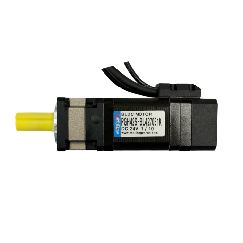 15arcmin이하 고정밀유성감속기 광학식엔코더장착 42각 홀센서타입 BLDC모터 PGH42S-BL4270E1K DC24V 64W 1000CPR