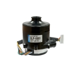 소형 BLDC 블로워 BLP-8880 송풍기 13Kpa/9.2A 12V/24V