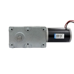 웜기어 감속 DC 브러시모터 WGM86-63103 DC24V 더블샤프트 토크 59~500kgf&middot;cm 출력 7~95rpm 감속비 8종 선택 셀프락 직각축