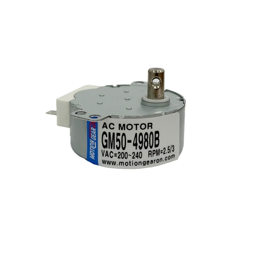 [AC모터] GM50-4980B  AC전압: 12/24/100~120/220~240V /60Hz/ 2.5~36rpm 소형AC 싱크로너스모터-탭버전