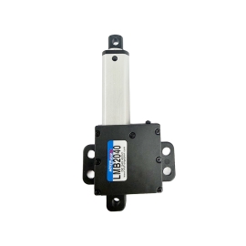 LMB2040 브라켓 일체형 미니 리니어액추에이터 DC12V 24V 추력 100N 스트로크 10~200mm
