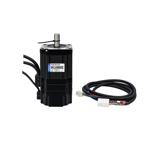 86각 NK349860E 엔코더장착형 스텝모터 1000PPR 스텝각 1.8&deg; 모터길이 98mm 6N.m 브레이크 추가가능