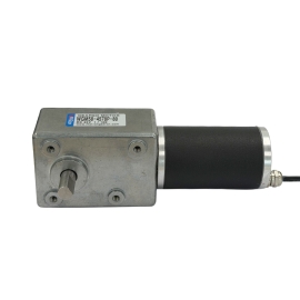 IP68 완전방수 웜감기어 DC모터 WGM58-4578P-60 DC12V/24V 80W 무부하 6000rpm 감속비 1/15~1/1090 선택 직각축 셀프락