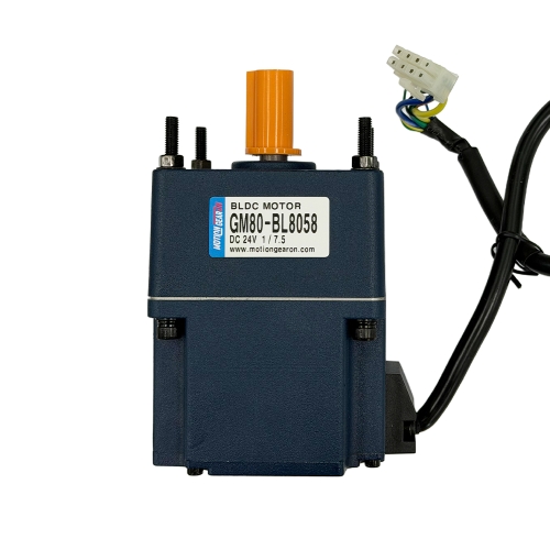 80각 감속기어 BLDC모터 GM80-BL8058 DC 24V 3000RPM 0.25 N&middot;m 홀센서타입