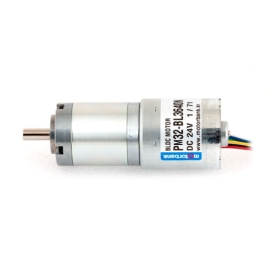 32파이 메탈유성기어드 구동드라이버내장형 BLDC모터 PM32-BL3640N-1280 DC12V 8000RPM