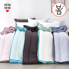 1+1 드림포유 60수 순면 봄 이불 간절기 차렵이불 패드 사계절 기숙사이불 침구세트