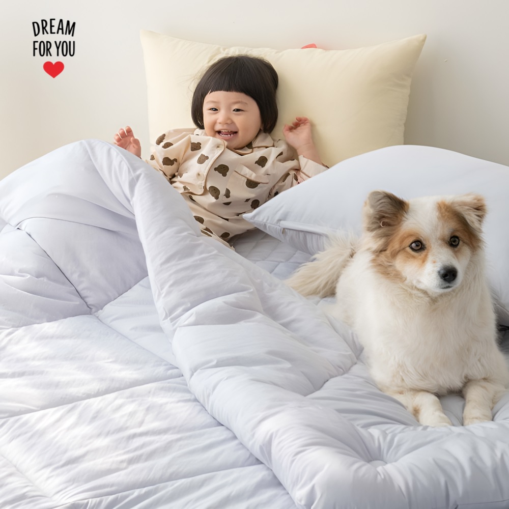 드림포유 코코클린 알러지케어 이불 고밀도 마이크로워싱 먼지없는 간절기 향균 차렵 침구세트