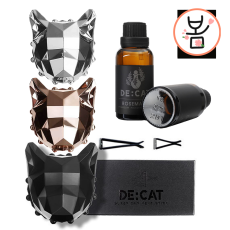 디캣 차량용 방향제 명품 디퓨저 대용량 고급 자동차 A세트 불독 리필