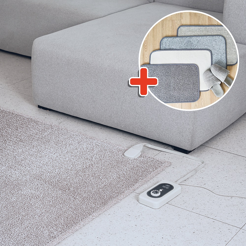 거실전기매트 EMF 워밍업 온열러그 온열매트 장판 워셔블 온돌 카페트 거실용 구들장
