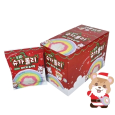 빅 톡톡 슈가롤리 솜사탕 수박 딸기 달고나 롤 한입 솜사탕 1BOX