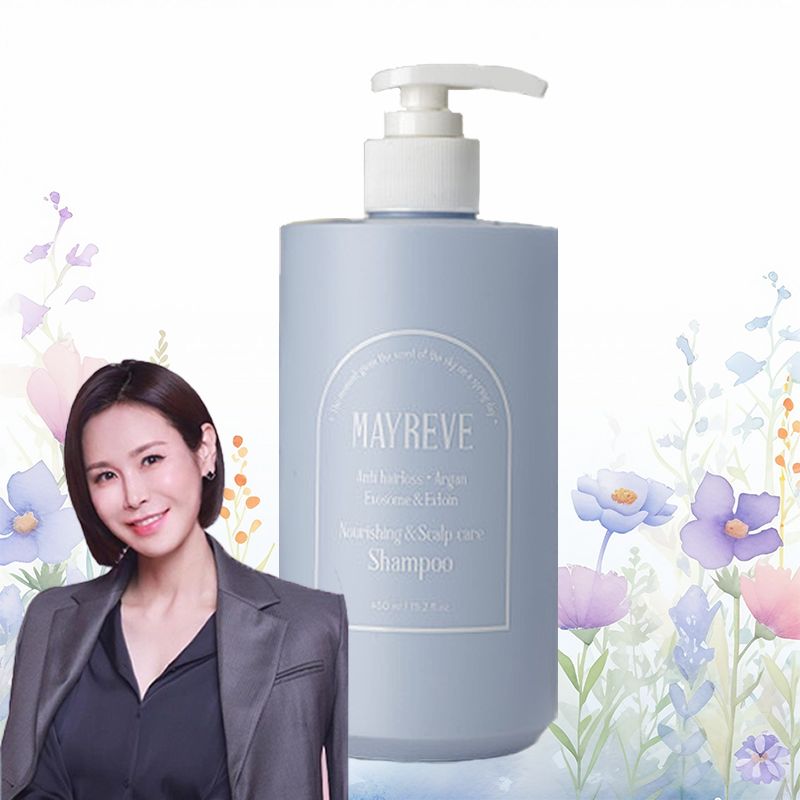 메이레브 너리싱 앤 두피케어 샴푸 약산성 탈모 완화 기능성 샴푸 450ml