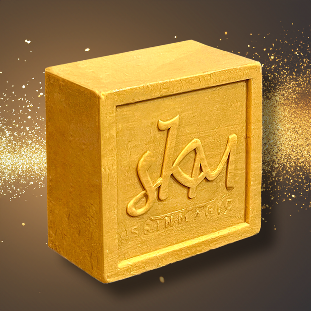 스킨매직 프리미엄 골드 퍼퓸 세안비누 목욕비누 겸용 대용량 향수 비누 클렌징바 235g