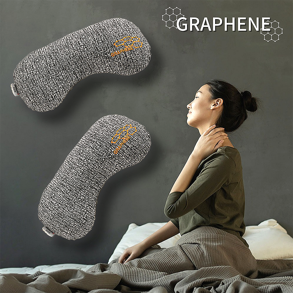 꿀잠 그래핀칩 경추베개 목디스크 일자목 거북목 C커브라인유지 기능성 자세교정 베개
