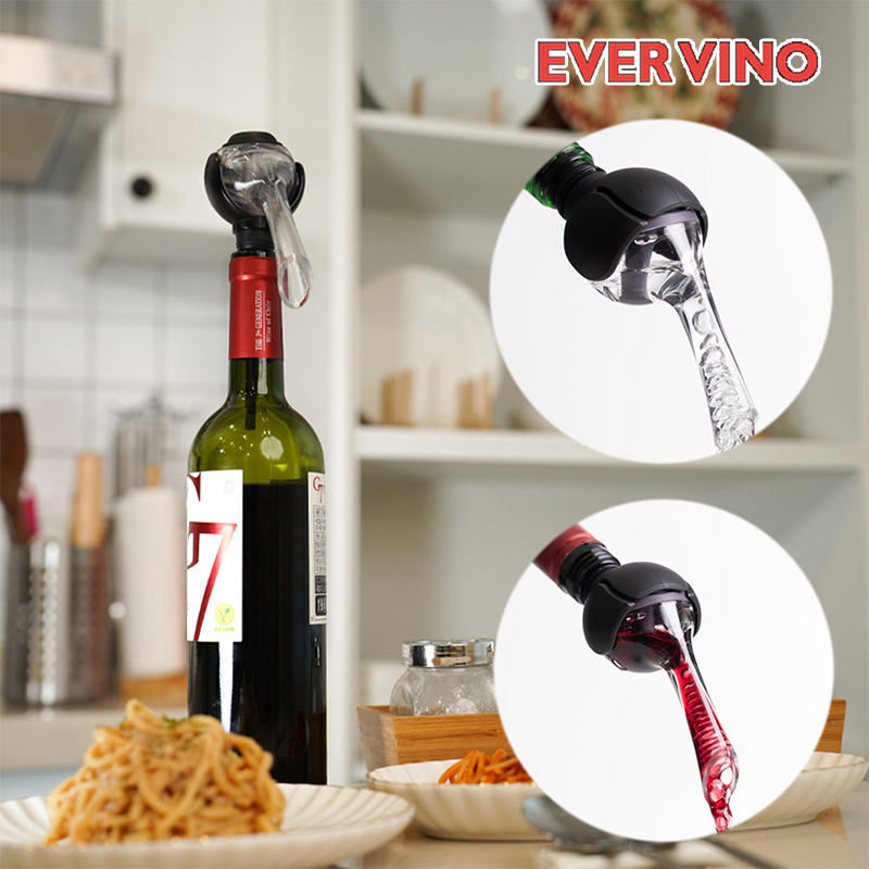 에버비노 와인 소주 디켄더 올인원 에어레이터 진공펌프 보관스토퍼