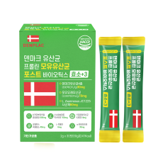 덴마크 유산균 프롤린 모유유산균 포스트바이오틱스 효소+3 2g x 30포