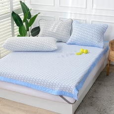 퍼즐 쿨매트 여름 듀라론 쿨링패드 침대 바닥 겸용 아이스 밴딩 쿨패드 세트 SS