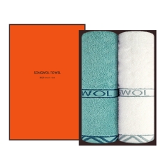 [송월타월] 타 베이직 에스닉 타올 2P 선물세트