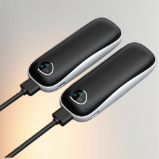 머레이 대용량 트윈 손난로 보조배터리 10000mah 초고속 충전식 양면 발열 손난로