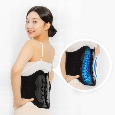 에스리커버 허리 슬림코어 SR7 골반 척추 디스크 통증 복대 5단 사이즈 조절 허리보호대