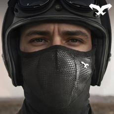 ZV9H 나루마스크 김서림 방지 오토바이 라이딩 자전거 스포츠 방한 하프 바라클라바 마스크