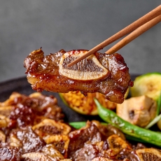 한입 LA갈비 800g+800g 육즙 가득 양념 갈비 간편 조리 반찬 캠핑 음식