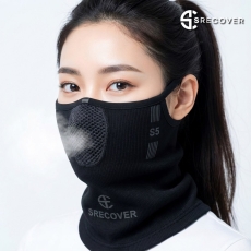 S5 에스리커버 마스크 스포츠 런닝 자전거 골프 스키 자외선차단 방한 양면마스크