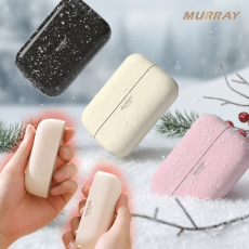 머레이 트윈 손난로 보조배터리 10000mah 초고속 충전식 분리형 발열 손난로
