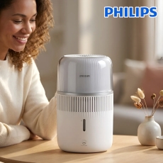 필립스 나노클라우드 자연기화식 가습기 4.5L 대용량 저소음 신생아 아기가습기 간편세척