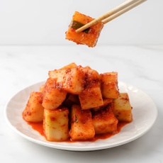 제주 월동무 깍두기 3kg 특제비법 양념 (당일제조)