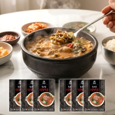 이레밥상 소곱창전골 750g X 6팩 국내산 곱창 우거지 전골 간편 캠핑 술안주 밀키트