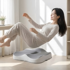BNS 무중력 구름방석 2세트 고밀도 두꺼운 메모리폼 사무실 가정용 프리미엄 논슬립 의자 방석