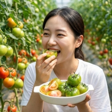 부산 고당도 대저 짭짤이 토마토 1kg 프리미엄 토마토 주스용 가정용