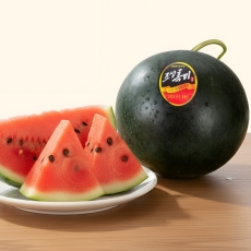 국내산 고당도 특품 흑수박 가정용 꿀수박 3~4kg 산지직송