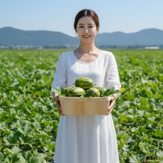 고령 파파야 멜론 1kg 2kg 가정용 못난이 국내산 달콤한 멜론 개구리 참외 산지직송
