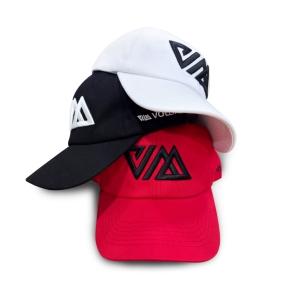 볼머 볼캡 모자 화이트/블랙