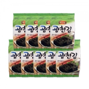 해달음 광천도시락김 4g 2종