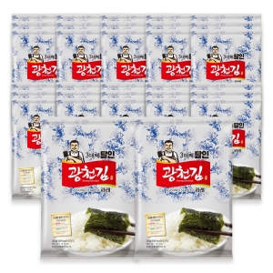 달인 광천김 파래전장3P [20gx3px12봉]