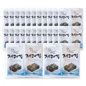 목포미항 미니도시락 10단김 [2gX10봉X24개]